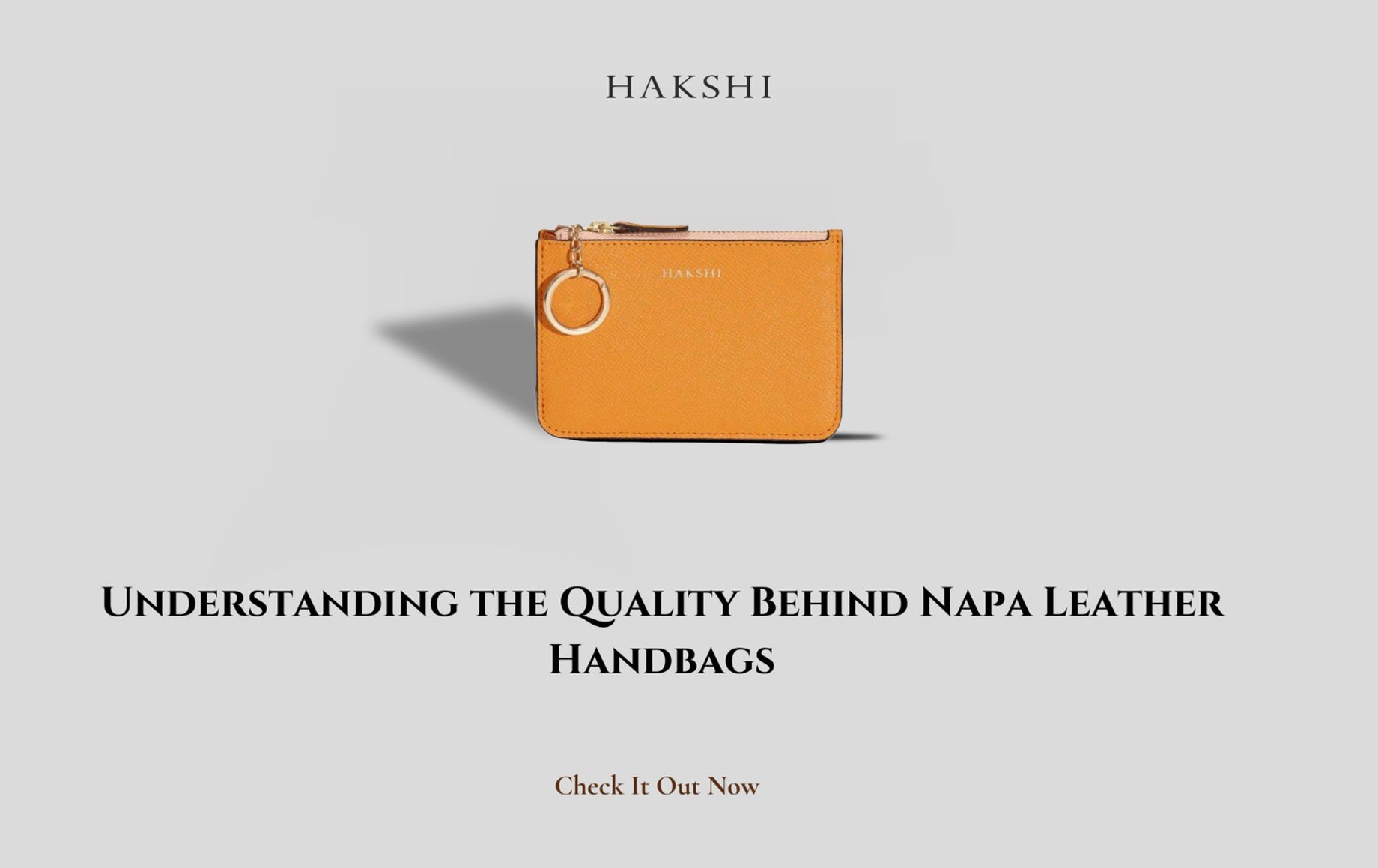 Understanding the Quality Behind Napa Leather Handbags