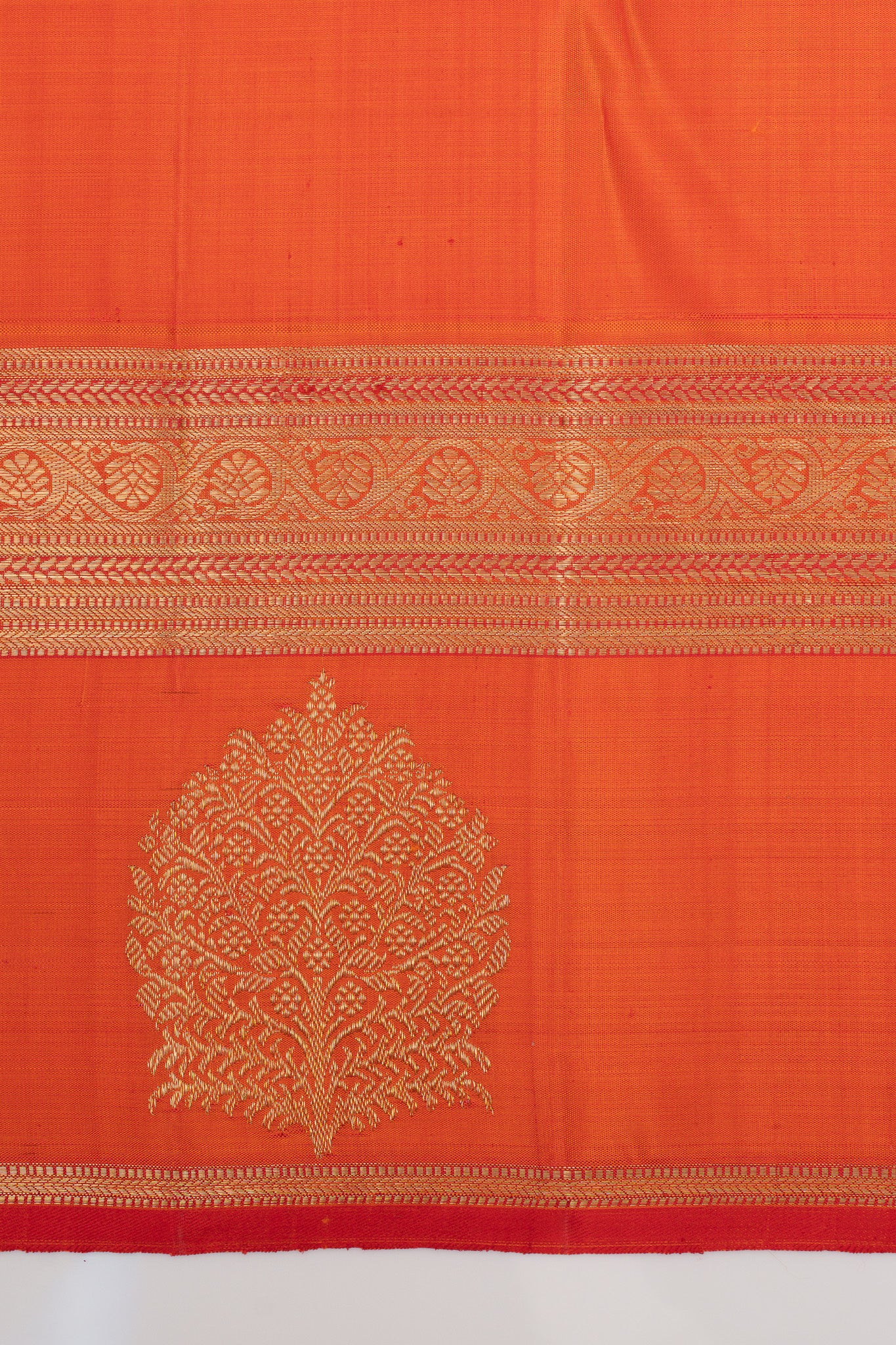 Peacock Blue Lakshabuttis Vintage Pure Kanchipuram Silk Saree