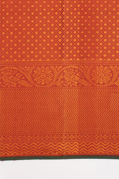 Red thread brocade Pattu pettu pure kanchipuram silk saree