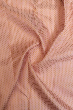 Cherry Pink and purple buttis pure Kanchipuram silk saree